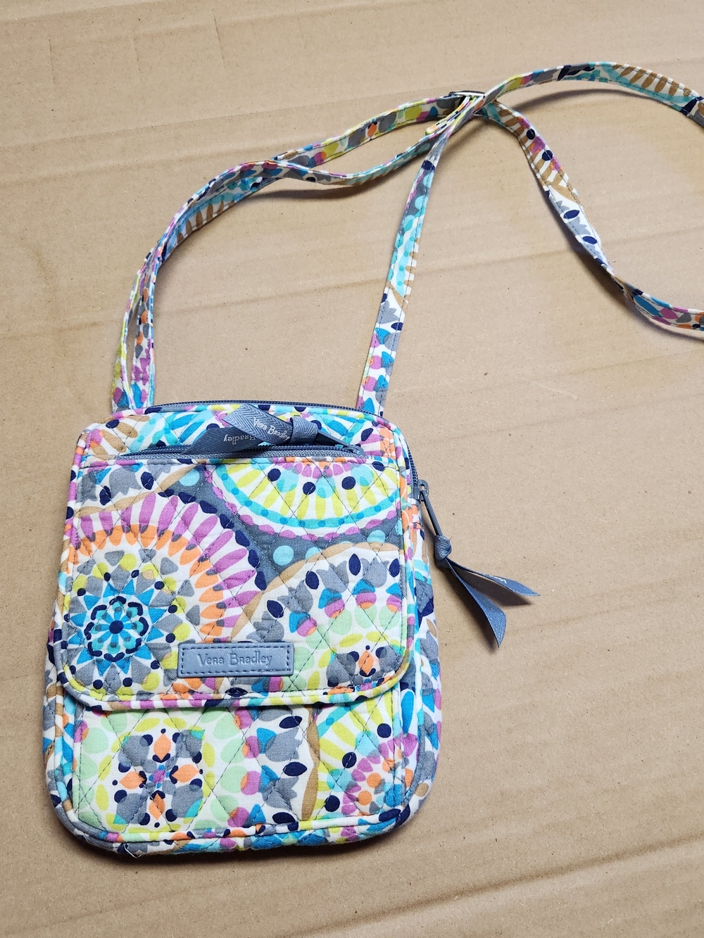 Vera Bradley Multicolor Quilted Crossbody Bag